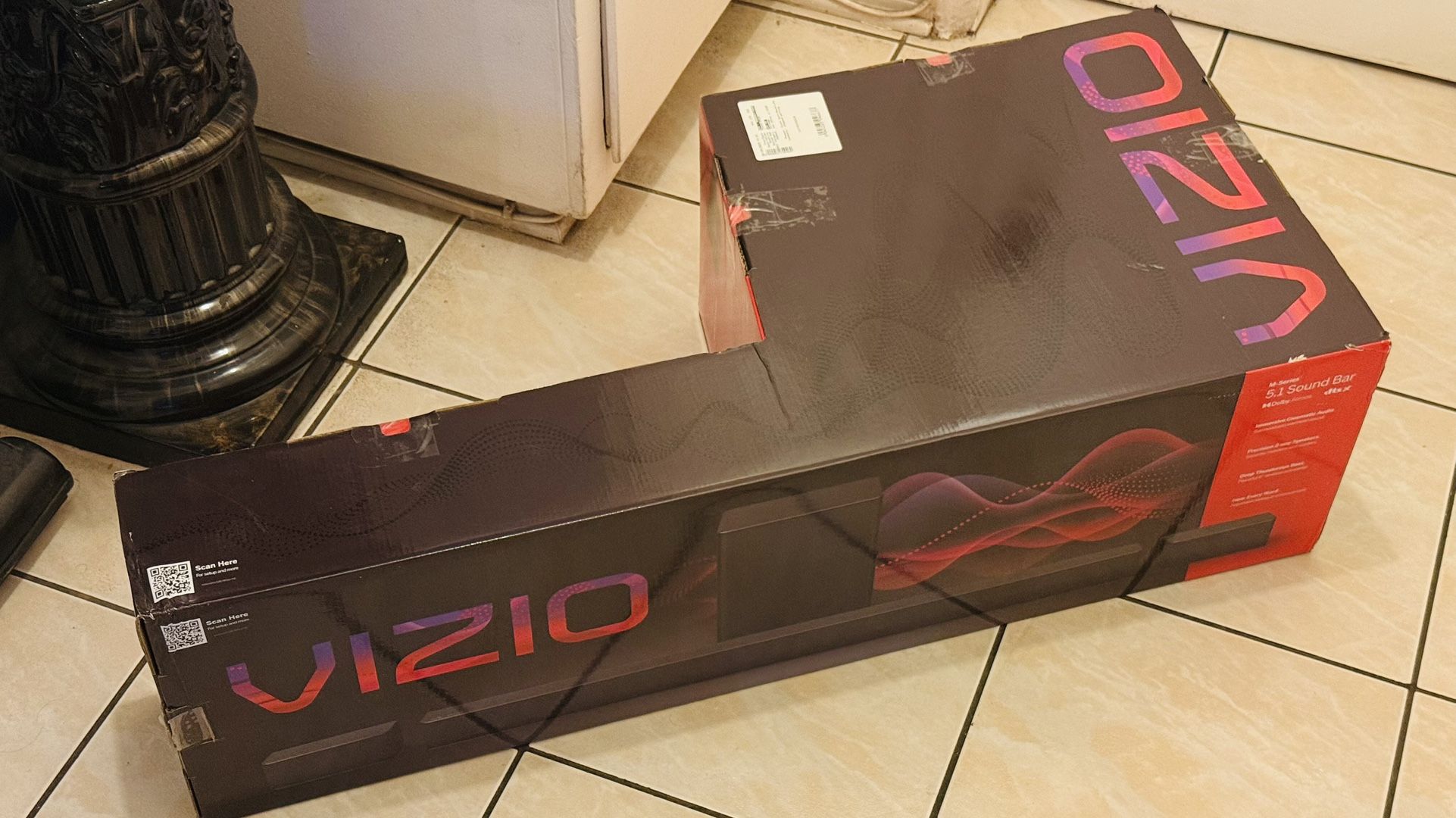 VIZIO M-Series M515a-H6 5.1 Channel Home Theater Soundbar System | Dolby Atmos & DTS:X | Wireless Subwoofer + Surround Speakers