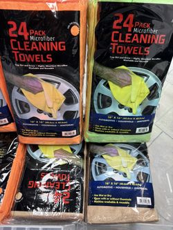 Microfiber Towels $12 Each Pack 