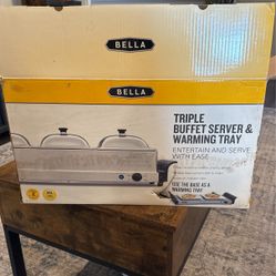 Server And Warming Tray
