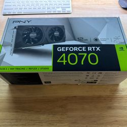 Pny Rtx 4070 Gpu (brand New Seal)