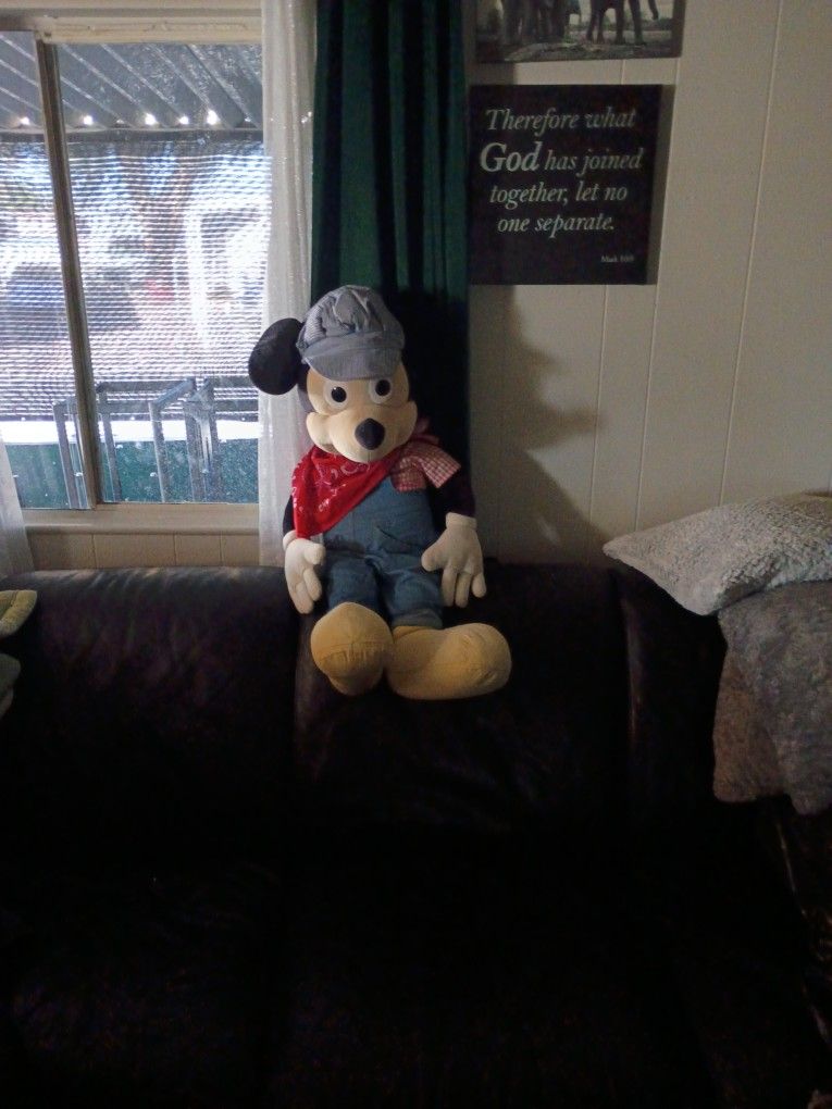 Mickey Mouse Stuffed Animal (Disney) 60.00