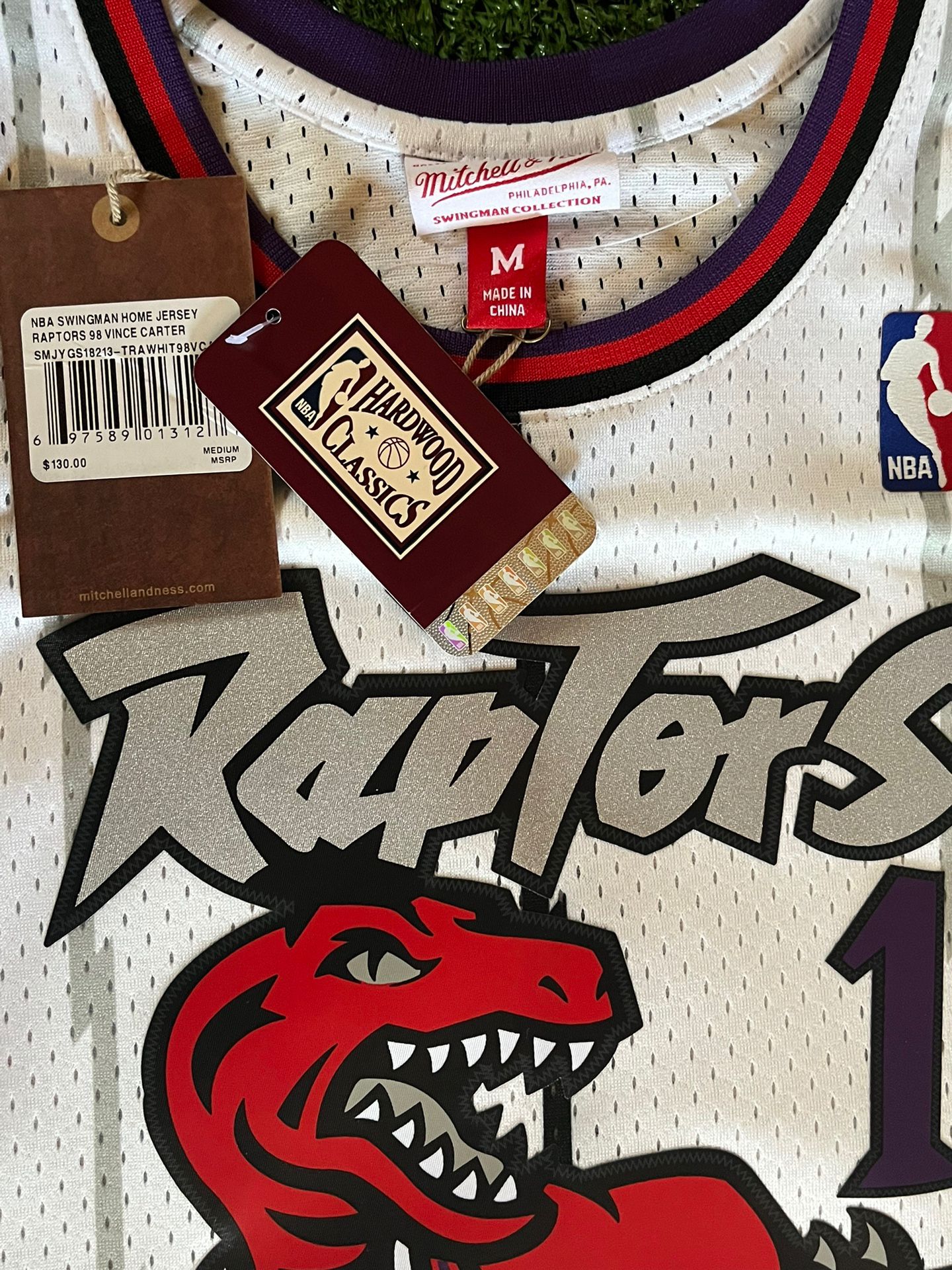 US$ 26.00 - Raptors KNOW YOURSELF #6 White Retro Top Quality Hot Pressing  NBA Jersey - m.