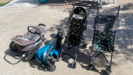 4  carriolas para bebes