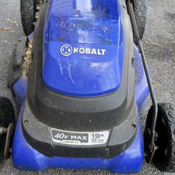 Cobalt Electric Mower. 40 V. 16”