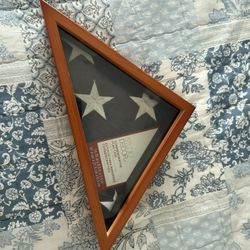 Folded Flag Shadow Box