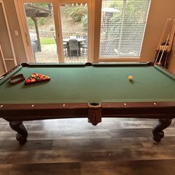 8 Ft. Slate Brunswick Pool Table