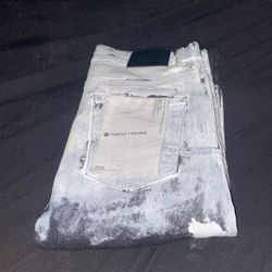Mens Purple Jeans  
