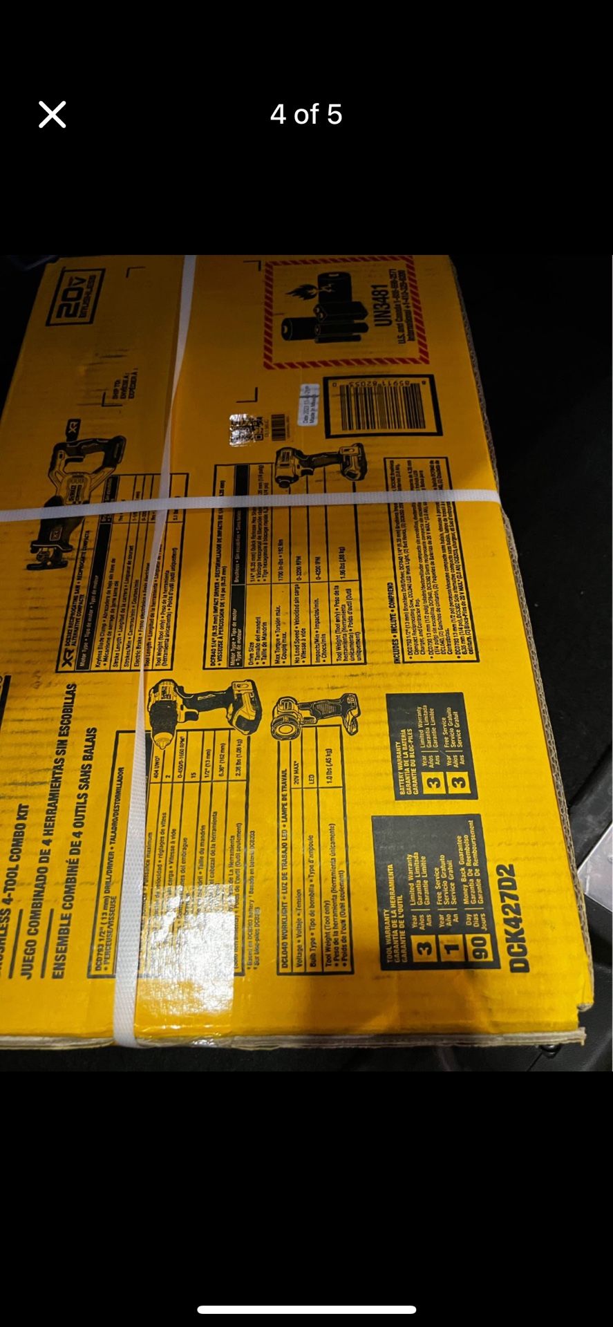 New Dewalt Told Set