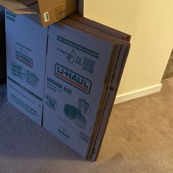 U-Haul Boxes 