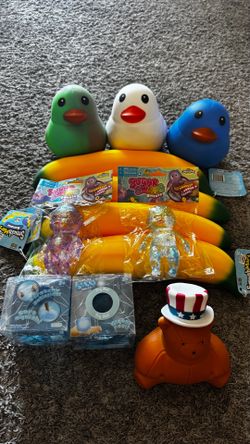 Squishy Collection – Brand New Stress Toys – $10 Each