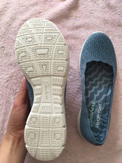 Brand New Slip On Sketchers Air Cooled Memory Foam Shoes Size 7