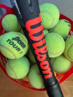 WILSON Clash 108 Adult Performance TENNIS RACKET, Hopper, Agility Ladder, tennis balls & FILA sports bag