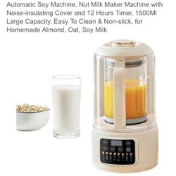 Nut Milk Making Machine, Open Box, 
