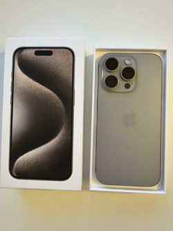 iPhone 15 Pro - Like New, Fully Unlocked, Price is Firm