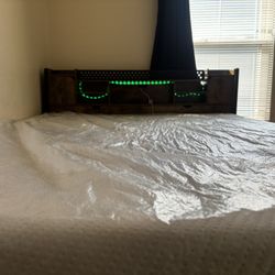 Queen size  light up Bed frame