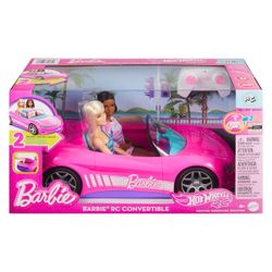 Hot Wheels Barbie RC Convertible Car