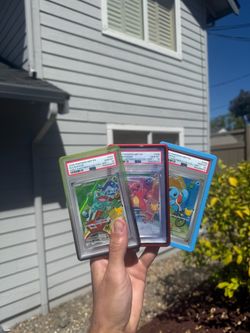 Pokémon First Partner Series 1 Kanto Starters PSA 10 Graded Sequential Cert #