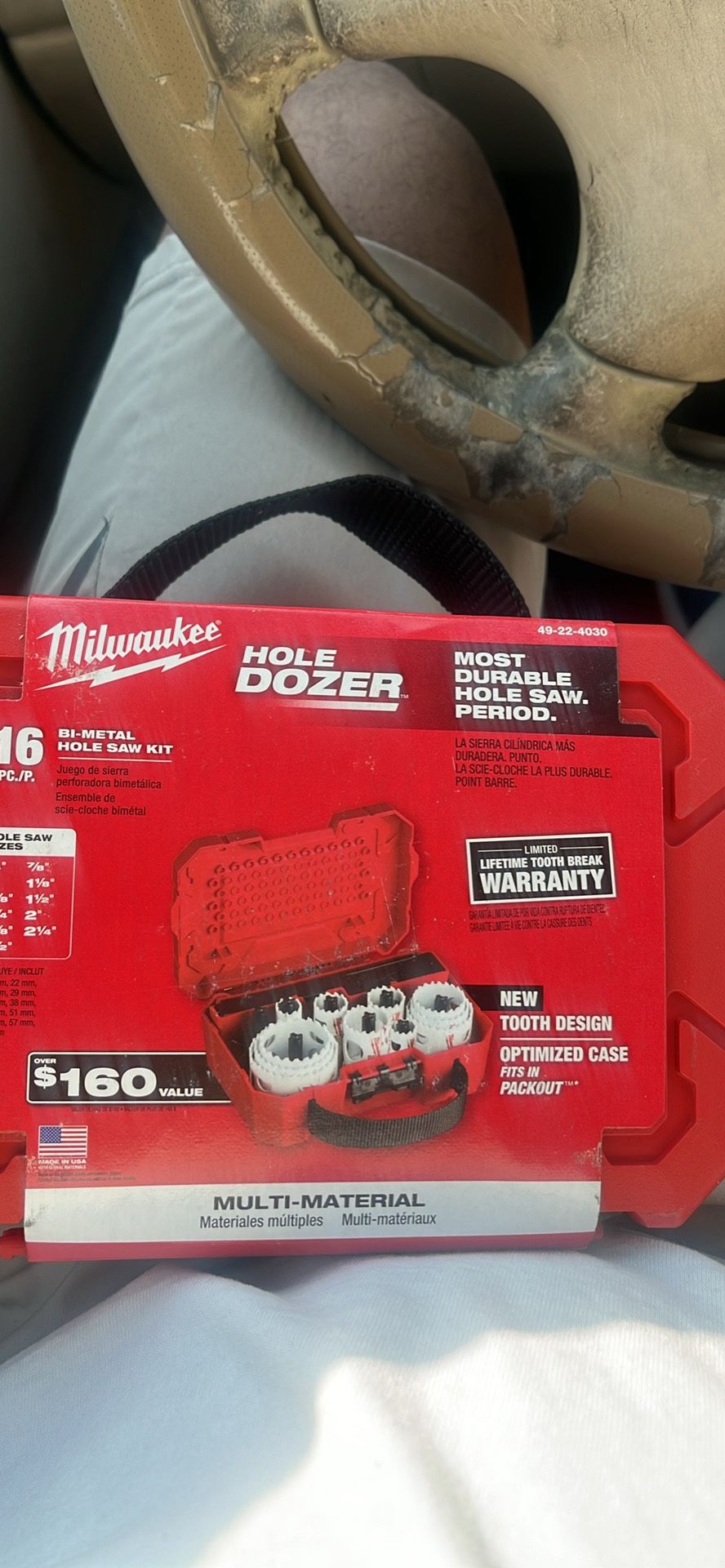 Brand New Milwaukee 16pc Hole Dozer Kit Never Used 
