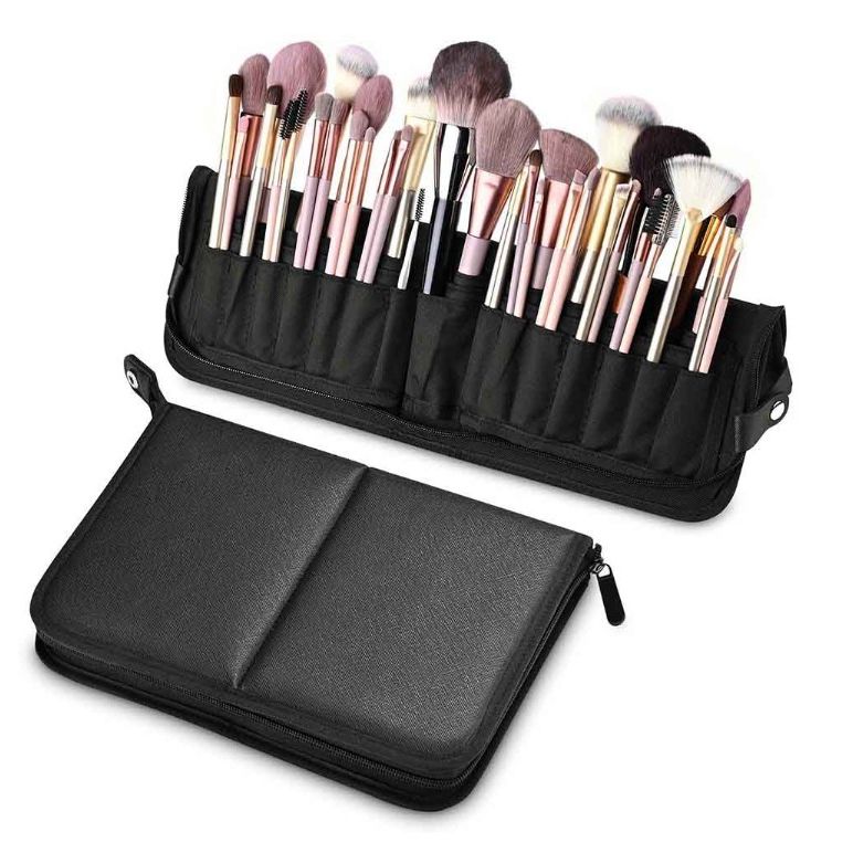 Byootique Makeup Brush Holder with 29 Pockets Stand Up - Spring Sale