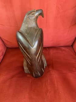 Wood Carved Eagle 