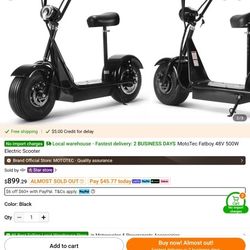 Electric Scooter Fat Tire