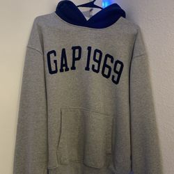 Gap Heavyweight 1969 Logo Colorblock Hoodie (Size S)