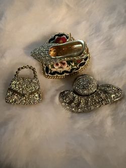 Vintage Hat, Purse And High Heel