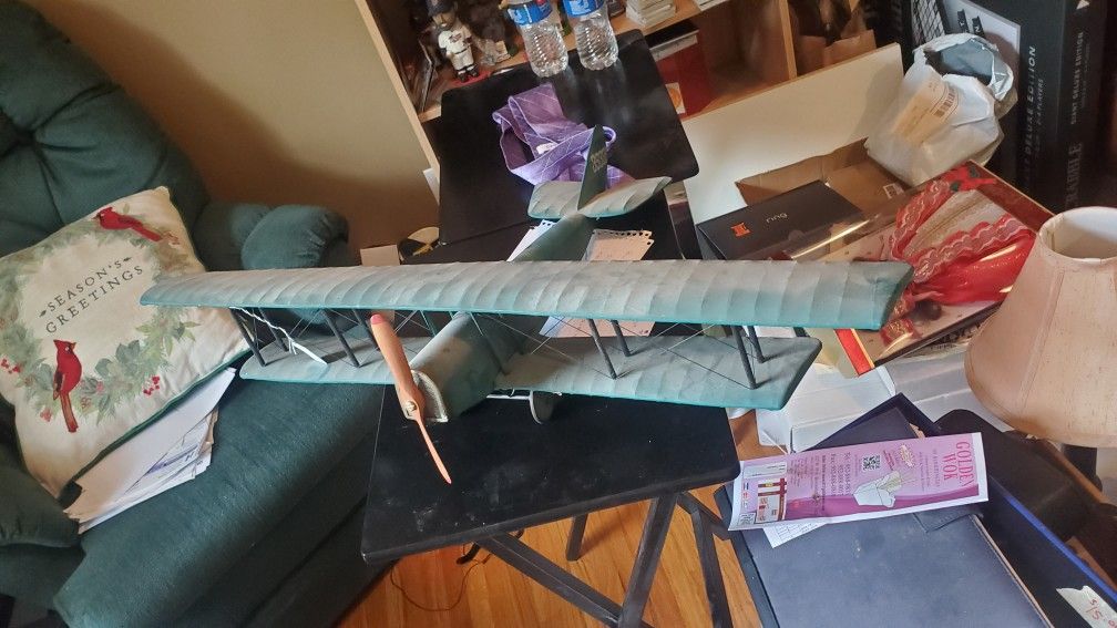 Vintage Balsa Wood Model Aircraft