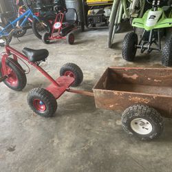 Off Road Tricycle And Trailer