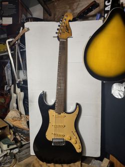Lyon Washburn Strat Guitar Pro fret-level setup now 69!