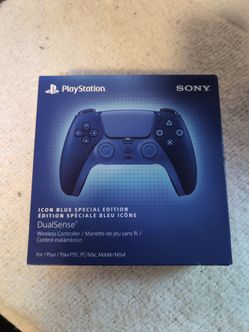 PS5 DualSense Icon Blue Special Edition Controller