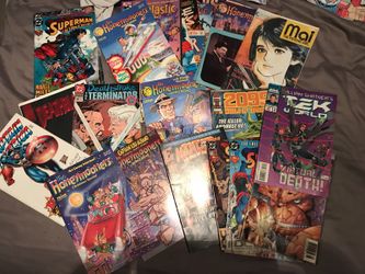 Lots of comics books