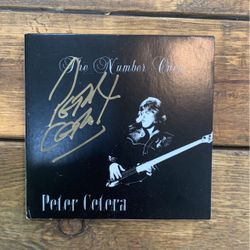 Signed Peter Cetera CD