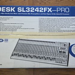 Behringer Eurodesk SL3242Fx-Pro Studio Mixer