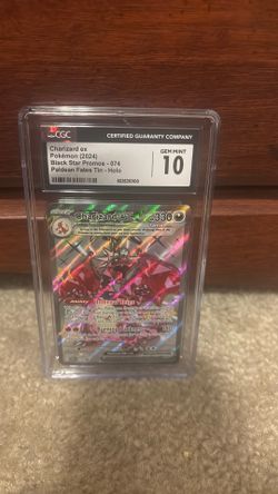 CHARIZARD CGC SLABS
