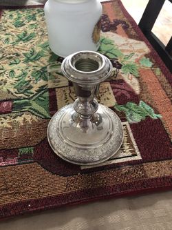 Platinum candle holder I have two