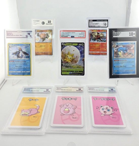 Pokémon Cards Lot, Bundle, Mix, All, Graded 10