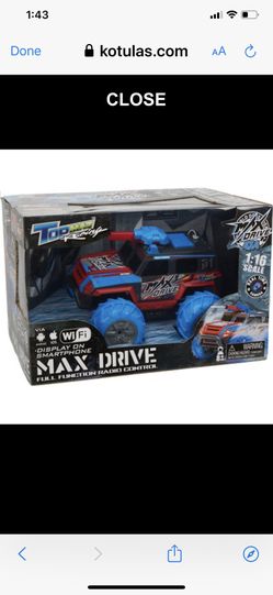 Brand new TopMaz Racing Max Drive Amphibious RC Truck with WiFi Camera and Water Cannon