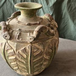 Antique Terracotta Pottery Urn