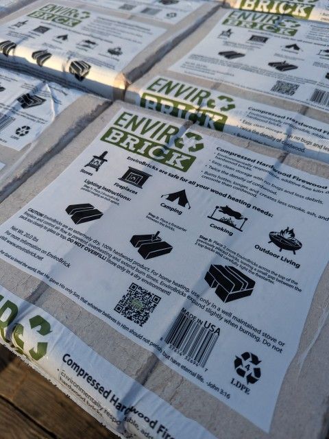 Enviro Brick 6 Pack $6 Per 20 Lb Pack