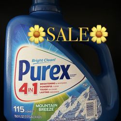 NOW $9.99 PUREX LAUNDRY DETERGENT (BIG SIZE)