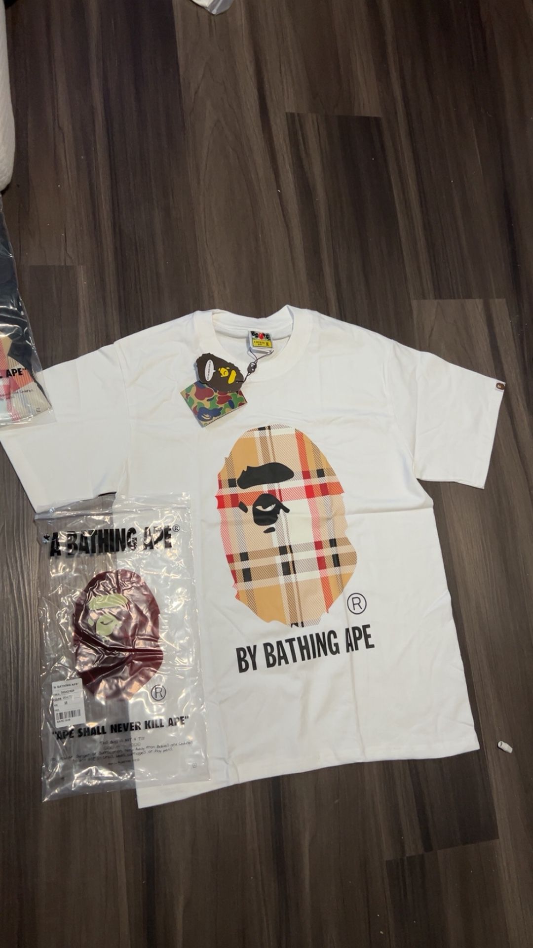Bape X Burberry