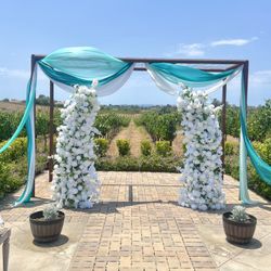 Flower Arch Pillars