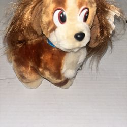 Vintage Lady And The Tramp Plush