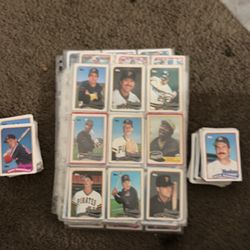 1980s And 70s Baseball Cards Whole Collection 