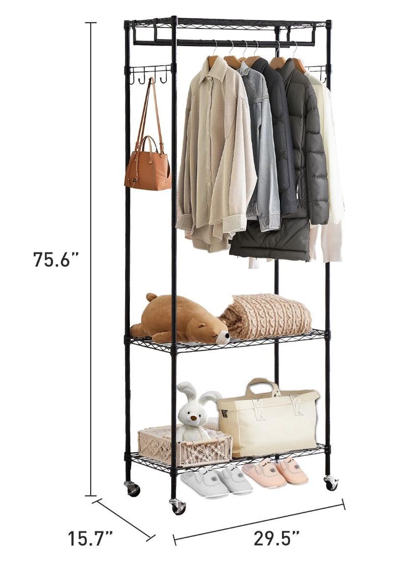 Wardrobe Clothes Rack