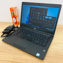 Dell i5 vPro Full HD laptop / Windows 11 Pro / Camera / HDMI / USB C / Bluetooth / Charger / Backlit / Fingerprint