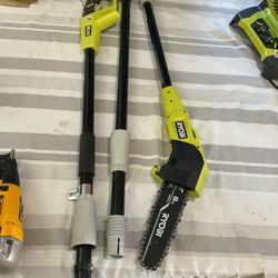 Ryobi 18 V Paul chainsaw to only