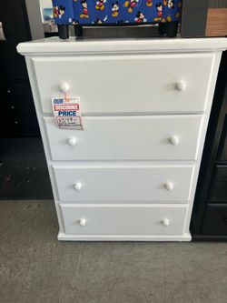 Solid Wood dresser full extension rails