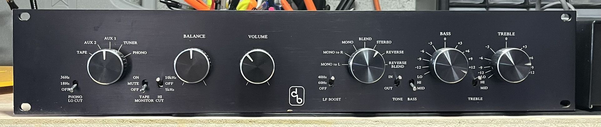 DB Systems power supply and preamp tone control rack mount unit. offers considered.